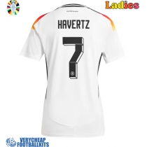 Germany Kai Havertz #7 Replica Home Shirt Ladies Euro 2024 Short Sleeve